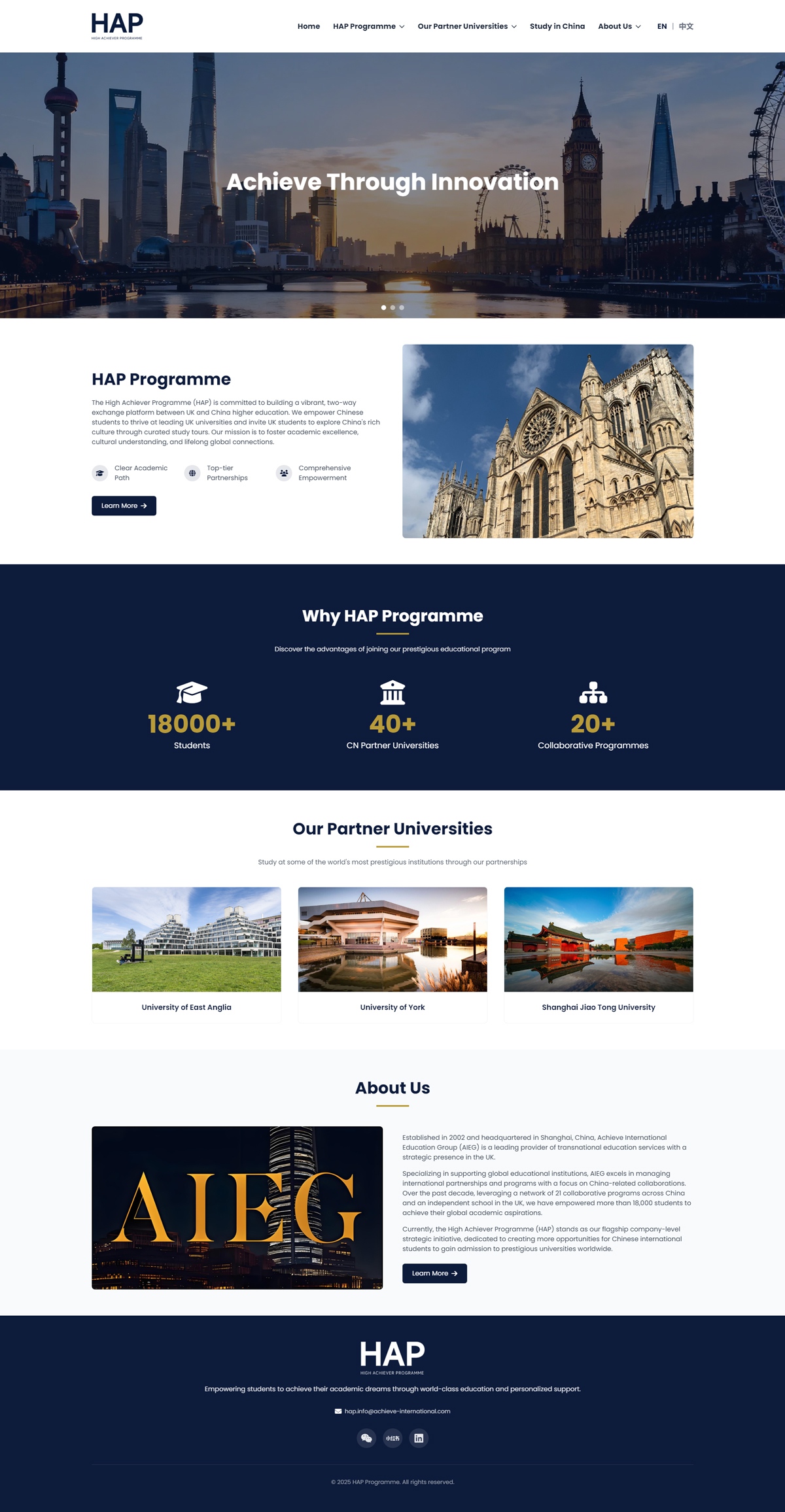 High Achiever Programme